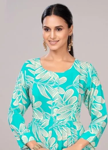 CAT GIRL - Catalog # 59519 (Set of 6 Readymade Women's Kurtis